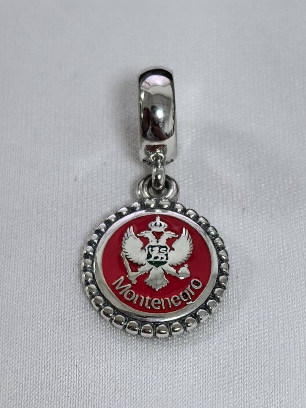 Pandora Montenegro Exclusive Charm Pendant, S925 Silver Jewelry